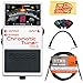 Boss TU-3 Chromatic Tuner Bundle with Gearlux Instrument Cable, Patch Cable, Picks, and Austin Bazaar Polishing Cloth