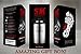 64 oz stainless steel water bottle, beer growler, thermos, double wall vacuum insulated with bonus carrying sleeve & a cleaning brush, SASQUATCH by SLK