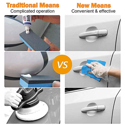 Multipurpose Scratch Remover Cloth [2 Pack], 2020 Upgraded Car Paint