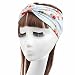 DZT1968(TM)Women Headband Flower Printed Spring Twist Hair Band Turban