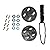 STAUBER Summit Snowboard & Binding Package, Size 161, 158, 153, 148, 143, 138, 133, 128 - Best All Terrain, Twin Directional, Hybrid Profile - Adjustable Bindings - Designed for All Levels