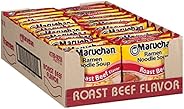 Maruchan Ramen Roast Beef, 3 Ounce (Pack of 24),4178990258