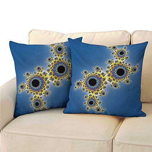 Amazon Com Ediyuneth Decorative Pillowcase Throw Pillow Fractal