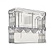 in-Tank Aquarium Breeder Box for Fish Tank, Breeding Incubator for Small Fish Hatchery, Acrylic Divider for Shrimp Clownfish Aggressive and Injured Fish, Can Connect Air Pump (Large)