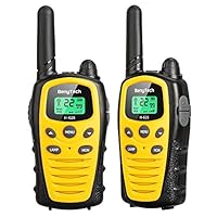 BenyTech Walkie Talkies for Kids, 22 Channel 2 Way Radio Toy for 3-12 Year Old Children 3 Miles Range Kids Walkie Talkies for Party, Camping, Hiking, Outside Adventures (Yellow)