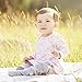 Burt's Bees Baby Baby Girls' Watercolor Organic Dress + Pant Set