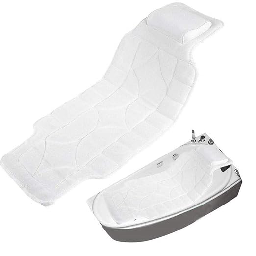 Jiyy Bath Pillow Bath Spa With Neck Shoulder And Head Support