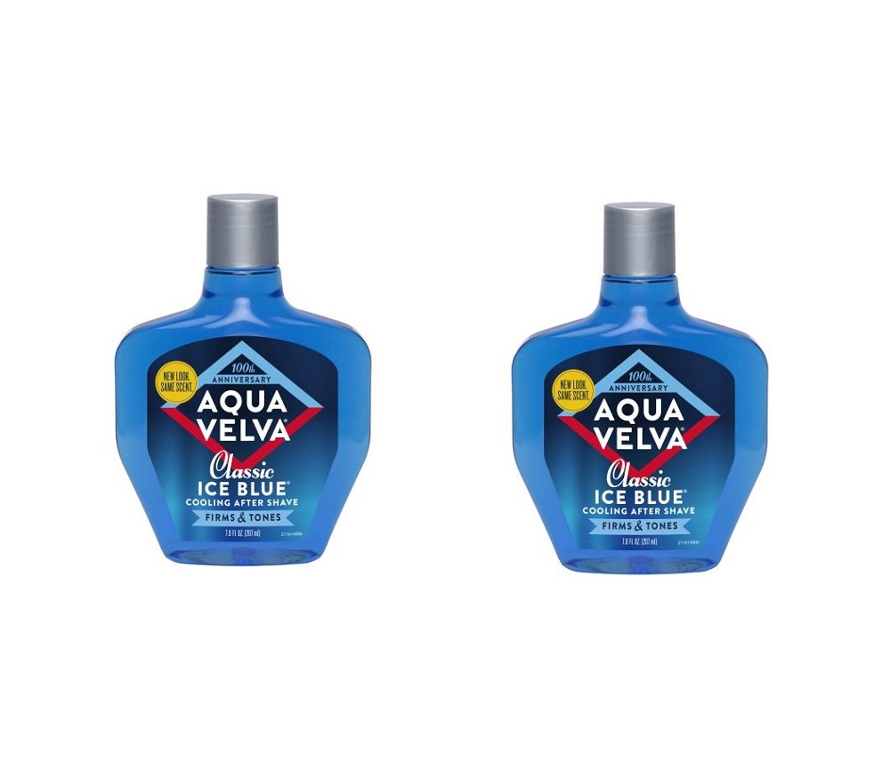 Aqua Velva After Shave Classic Ice Blue Scent Fluid Desertcart