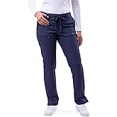 Adar Pro Scrubs for Women - Skinny Leg Yoga Scrub Pants