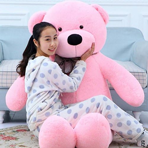 Click4deal Soft Lovable hugable Cute Lovely Teddy Bear (Best for Someone Special) (Pink, 5 feet (152 cm))