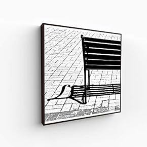 Canvas Wall Art for Living Room, Bedroom Silence Framed Canvas Prints for Home Decoration Ready to Hang - 16x16 inches
