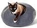 TWINCRITTERS - Handcrafted Cat Cave Bed (Large) I Ecofriendly Cat Cave I Felted from 100% Natural Merino Wool I Handmade Pod for Cats and Kittens I Warm and Cozy cat Bed (Slate Grey)