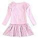 novatx Baby Girls' Long Sleeves Cotton Dress (5/6Y)