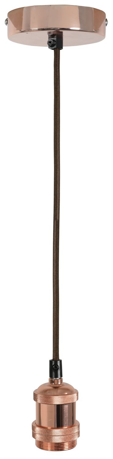 Lyyt | E27 Pendant Cord Set | Bright Copper