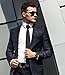 Men's Genuine Leather Dress Belt, Reversible Belt for Men Black/Brown Adjustable Size Up to Size 44