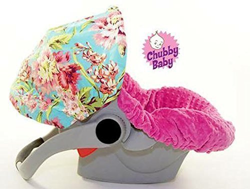 Baby Car Seat Cover, Canopy in Flowers Seat in hot pink minky FREE
strap covers included Baby Car Seat Cover, Canopy in Flowers Seat in hot pink minky FREE
strap covers included