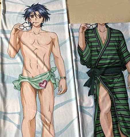 Amazon 美男高校地球防衛部 鬼怒川熱史 抱き枕カバー 当shopオリジナル缶バッジセット アニメ 萌えグッズ 通販