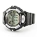 Montres Carlo LCD Mens Digital Electronic Sport Watches - Stopwatch Night Light 50 M Waterproof Water Resistant Black Watch
