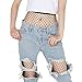 Women's Fishnet Stockings Tights - 4 Pairs Sexy Fishnets Pantyhose for Party,Height: 5'0