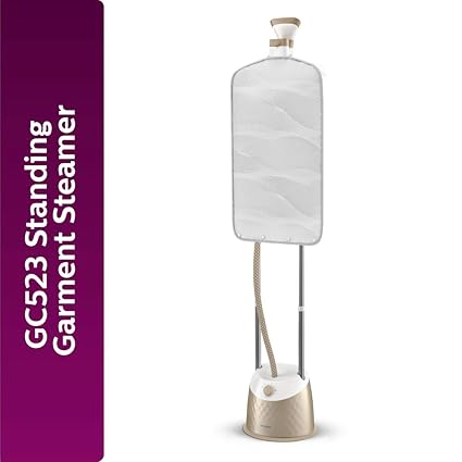 Philips EasyTouch plus Garment Steamer GC523/60- 5 steam settings 1600 Watt, up to 32