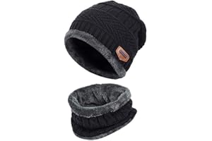 Kids Winter hat, Winter Beanies Stretch Cap Knit Beanie Hat Cap for Girls Boys