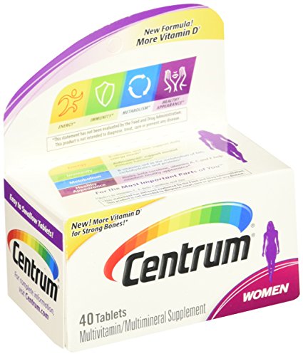 Centrum Women Multivitamin -- 40 Tablets