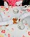 Girls Tea Party Stretch Polyester Long Dress Gloves Set of 4 White Childrens Butterfly Twinkles