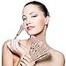 8pcs Professional Makeup Brush Set Silky Soft Cosmetics Brushes Kit Powder Cosmetic Makeup Brush High Brushes set Real luxury Eye & Face makeup tricks for Smooth Makeup Application