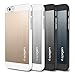 Spigen Aluminum Fit [Dia Cut] iPhone 6 Case with Premium Brushed Metal Anodized Aluminum for iPhone 6 - Satin Silver
