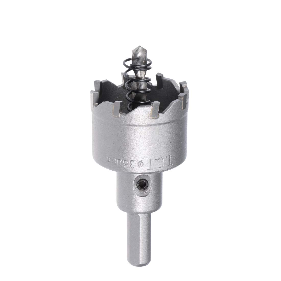 Sourcingmap 38mm Carbide Hole Cutter, Hole Saws for 0.5mm-3mm Stainless Steel 5mm Metal Sheet