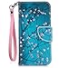 Google Pixel Case, Google Pixel Wallet Case, JanCalm [Card/Cash Slots] [Wrist Strap] Design Dual- Use Flip Pattern Premium PU Leather Fold Wallet Pouch Cover + Crystal Pen (Plum blossom)