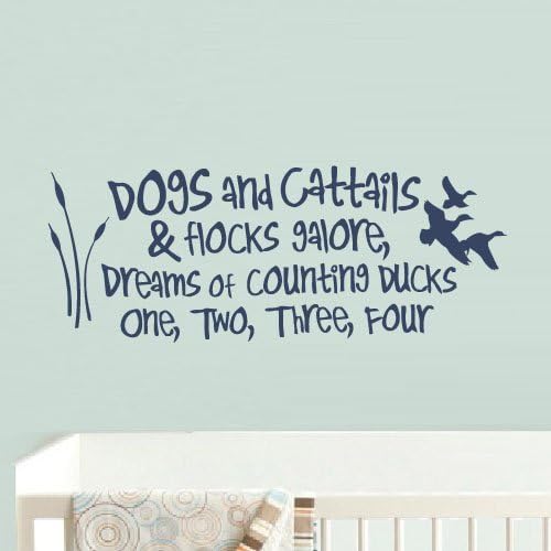 Wall Vinyl Sticker Decals Decor Art Bedroom Design Mural Words Sign Quote Dogs Rocks Kids Nursery (Z906)