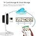 eLinkSmart 720P HD WiFi Camera Mini Indoor IP Camera for Home Security, Night Vision, Video Recording, Motion and Crying Detection