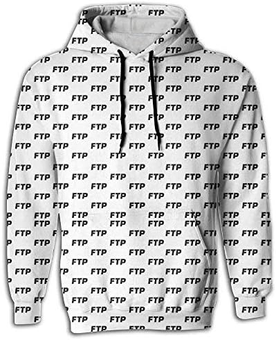 DJFZZZ Men's Sports Cotton FTP $uicideboy$ Kangaroo Pocket 3D Hooded