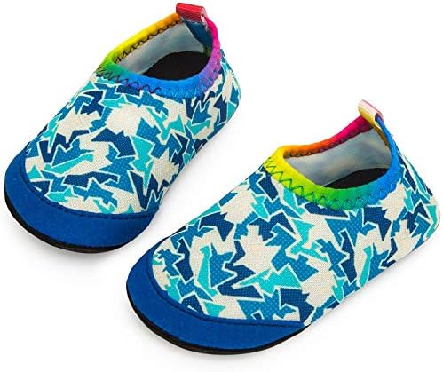 Baby Boys Girls Water Shoes Toddler Beach Shoes Barefoot Aqua Socks Non-Slip for Pool Beach