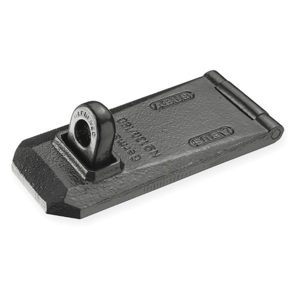 ABUS 130/180 Granit Hasp, 6-1/8 de largo, negro