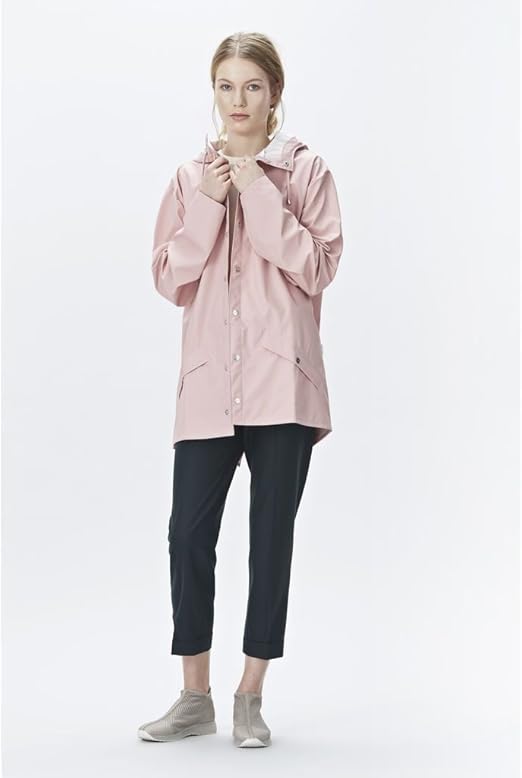 rains curve jacket rose