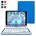 Snugg iPad Air Keyboard Case (2013-1st Generation) / iPad 9.7 Case with Keyboard, Wireless Bluetooth iPad Pro 9.7 inch Case with Keyboard Rotatable iPad Air Case with Keyboard - Blue