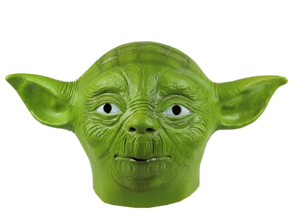 Gmask Latex Star Wars Master Green Yoda Mask Toys & Games