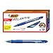 BIC Velocity Bold Retractable Ball Pen, Bold Point (1.6mm), Blue, 12-Count primary