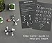 LogicLabs Organic Chemistry Model Kit (239 Pieces) - with Starter Guide Atoms and Bonds. Molecular Model Student or Teacher Pack.