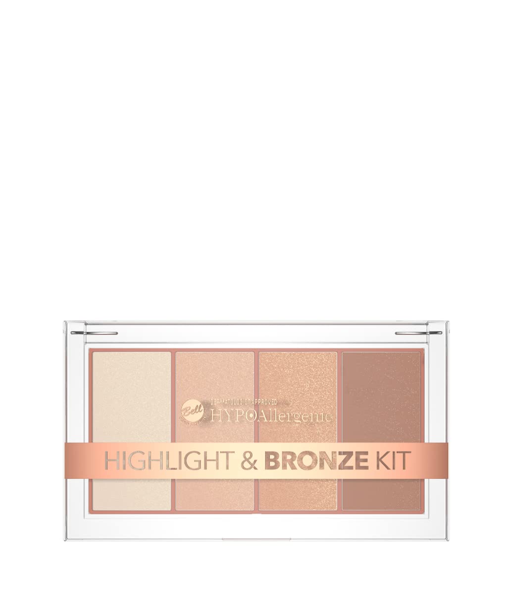 Bell HYPOAllergenic, Highlight Bronze Kit, 7 Salmon Blush, 20 g