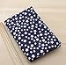 7 Pc Cloth Fabric Cotton Fabric for Quilting 5050cm - Dark Blue Series