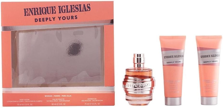 Enrique Iglesias Deeply Yours Woman Set 3 Piezas - 1 pack