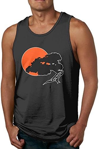 JIW Iaa Bonsai Tree Men's Casual Sleeveless Tank Top Summer Sport Gym Tees