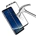 Galaxy S8 Screen Protector, Fastbe [ Black ] 3D Tempered Glass Screen Protector ( 0.25mm Thin Premium ) Only for Samsung Galaxy S8
