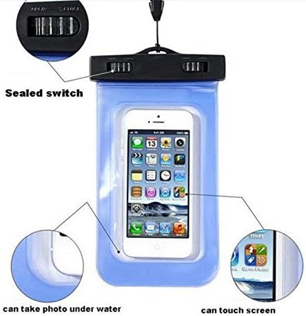 Blue waterproof case