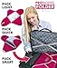 PRO Packing Professional Travel Garment Folder - Lightweight Carry-On Friendly Packing Cube w/See-Thru Mesh Screen Keeps Clothes Wrinkle Free – Folding Board Included