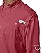Columbia Men's PFG Tamiami II Long Sleeve Shirt , Sunset Red, Small
