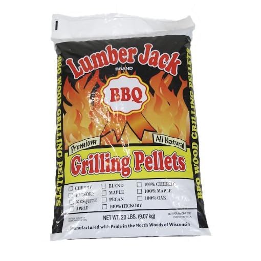 Brlly Lumber Jack 100 Hardwood Grilling Smoker Pellets, 100 Maple, 20